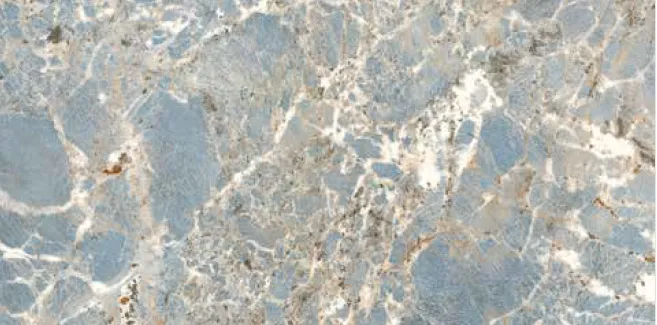 [AMZ1] Carreau en porcelaine effet pierre Amazonit bleu