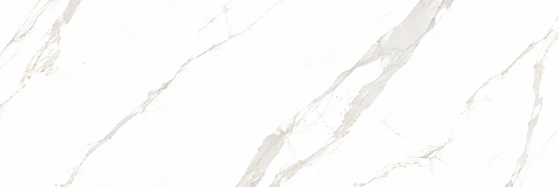 Hisar Light Grey Marble-Effect Ceramic Wall Tile (30x90)