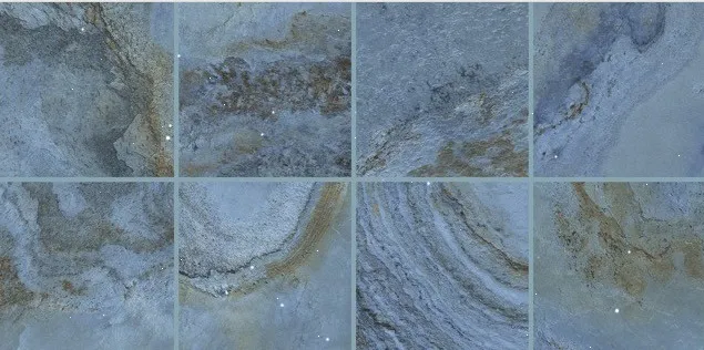 [SAF1] Safir Blue-Grey Stone-Effect Ceramic Wall Tile