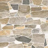 [BUC] Buca Beige and Grey Stone-Effect Ceramic Floor Tile (45x45)