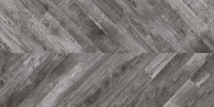 [ASP5] ASPEN Grey Herringbone Veined Porcelain Tile (Anthracite)