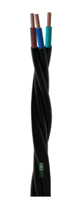 Câble d'alimentation isolé PVC CBT 0,6/1kV