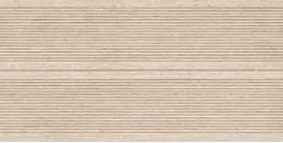 [EFE2] Carreau Mural Céramique Efes Gris à Aspect Linéaire Texturé (Beige)
