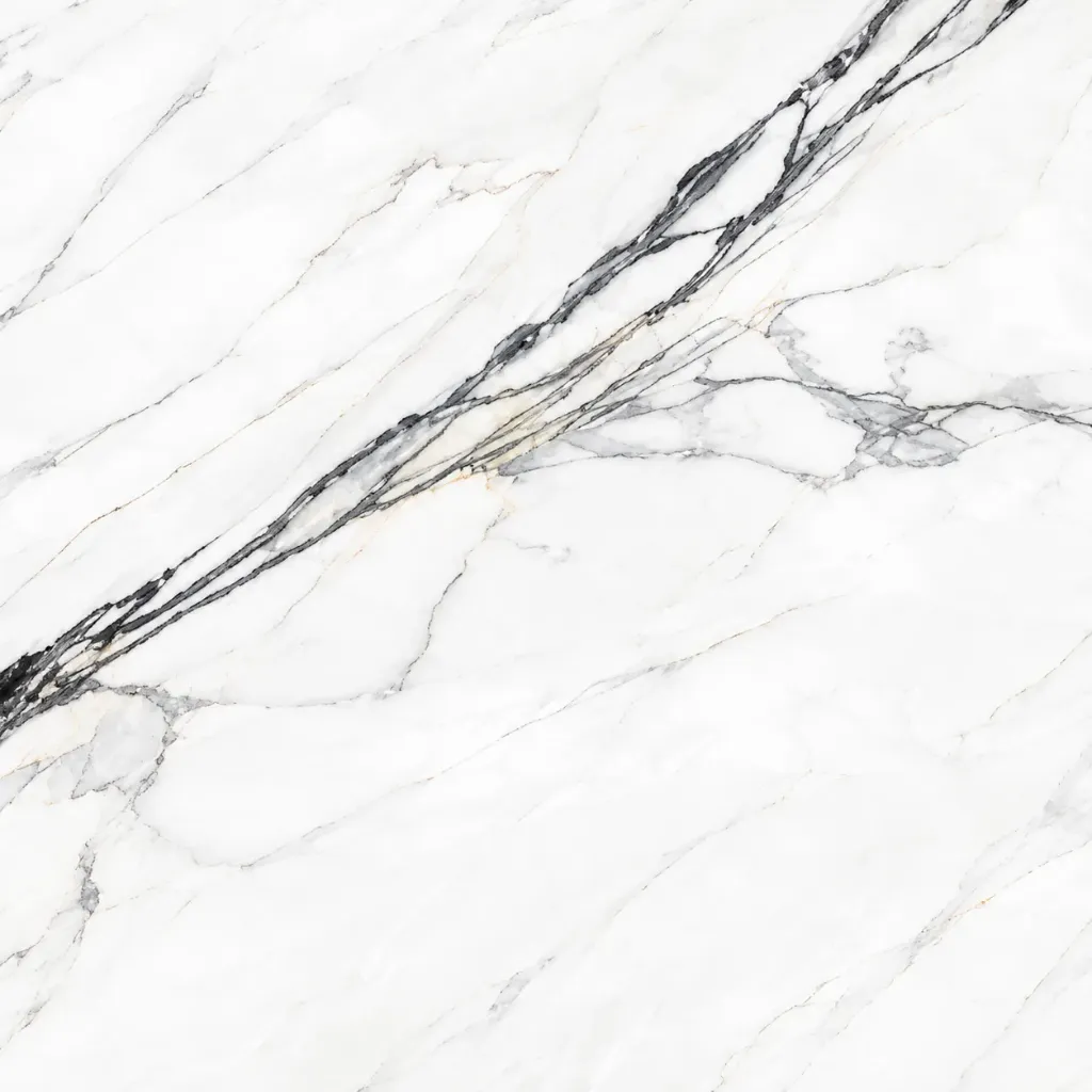 Freddo White Marble-Effect Full Body Porcelain Tile
