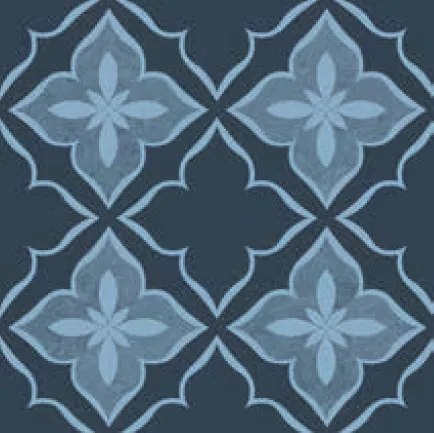 [GAL2] Galata Grey Patterned Ceramic Floor Tile (Anthracite)
