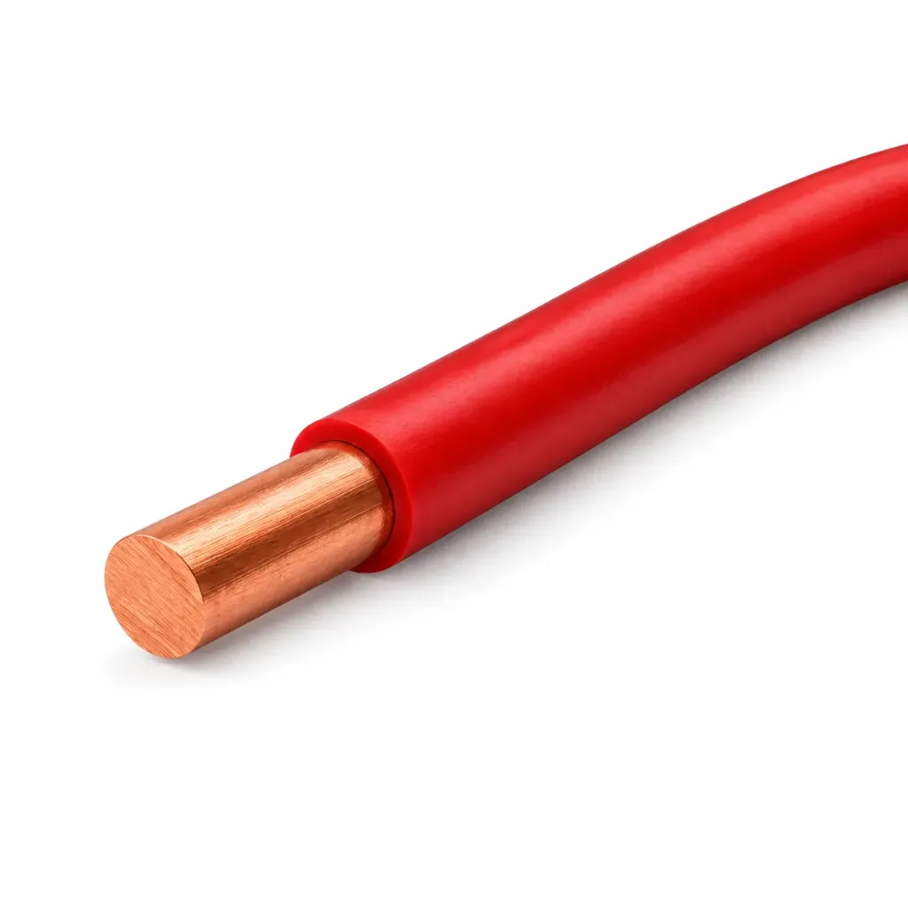 Red H07V-R NYA Stranded Single Core PVC Insulated Copper Cable 450/750 V (Black, 10)