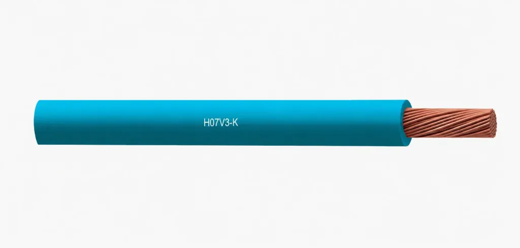 H07V3-K Blue Cold Resistant Flexible PVC Cable -40 C (Black, 1.5)