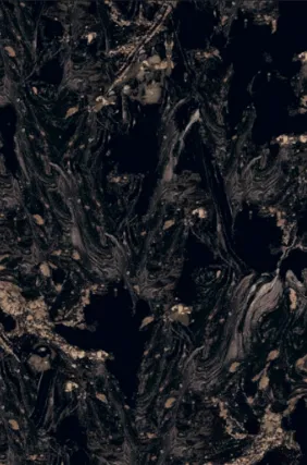 Magnifique Bookmatch Dark Marble-Effect Ceramic / Porcelain Tile