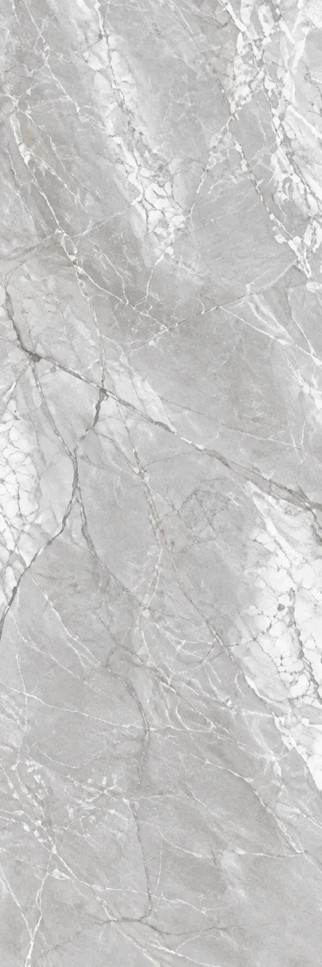 Marmol Grey Marble-Effect Ceramic Wall Tile (30x90, Black)