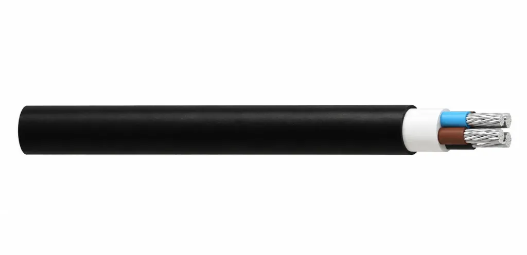 Câble XLPE en aluminium sectoriel NA2XY (SM) 0,6/1kV (3x50)