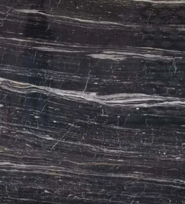 Nero Picasso Stardust Black Veined Marble Stone (30x60, 2 cm)