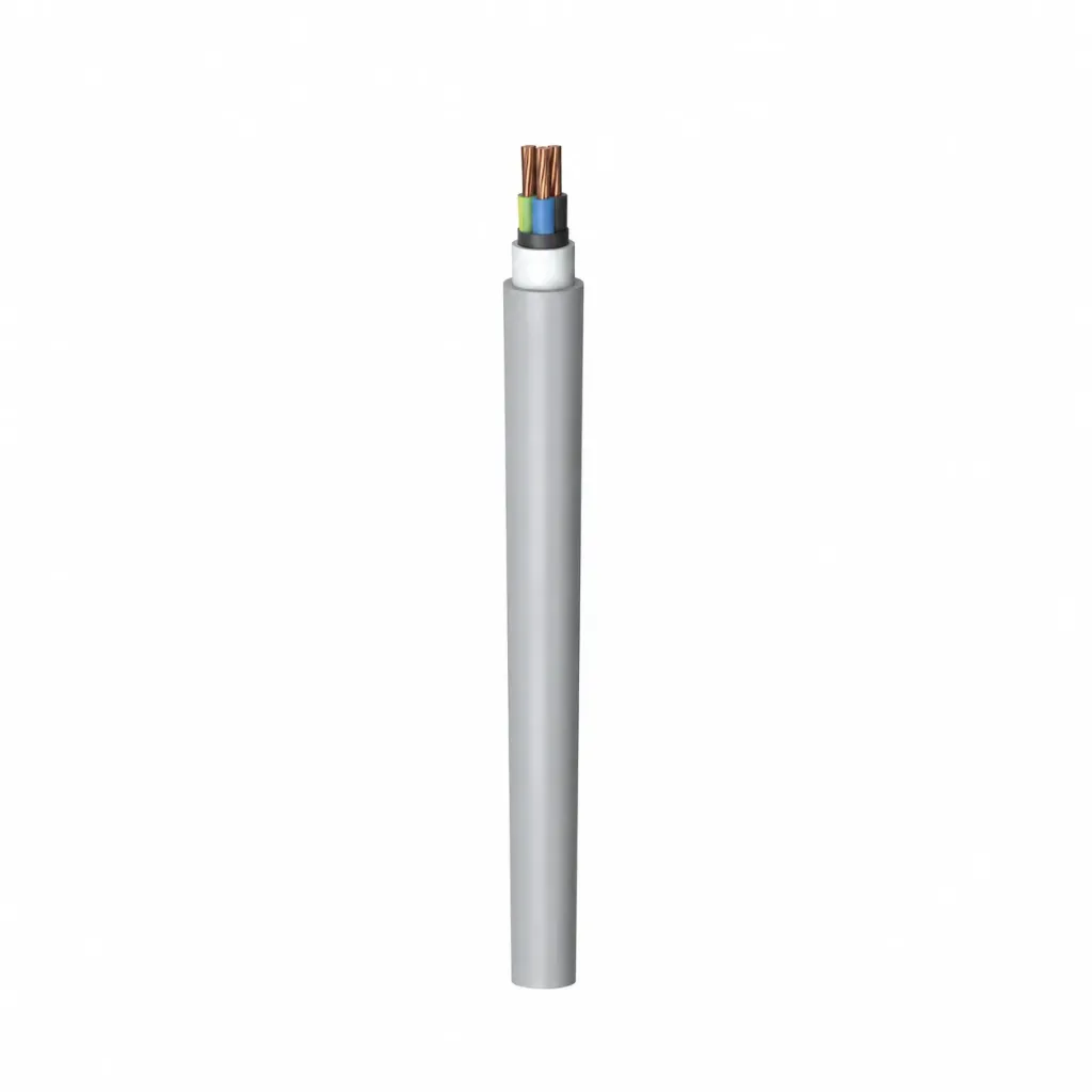 Câble cuivre multiconducteur PVC Antigron NYM (NVV) gris 300/500V (2x1.5)