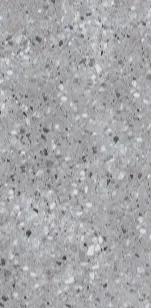 Carreau en porcelaine effet terrazzo gris tacheté Pamfilya (60x60, Anthracite)