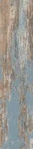 Picasso Blue and Brown Wood-Effect Porcelain Tile (Blue)