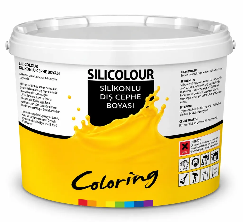 Silicone Acrylic UV Resistant Exterior Paint (Base A, 3.5 Kg)