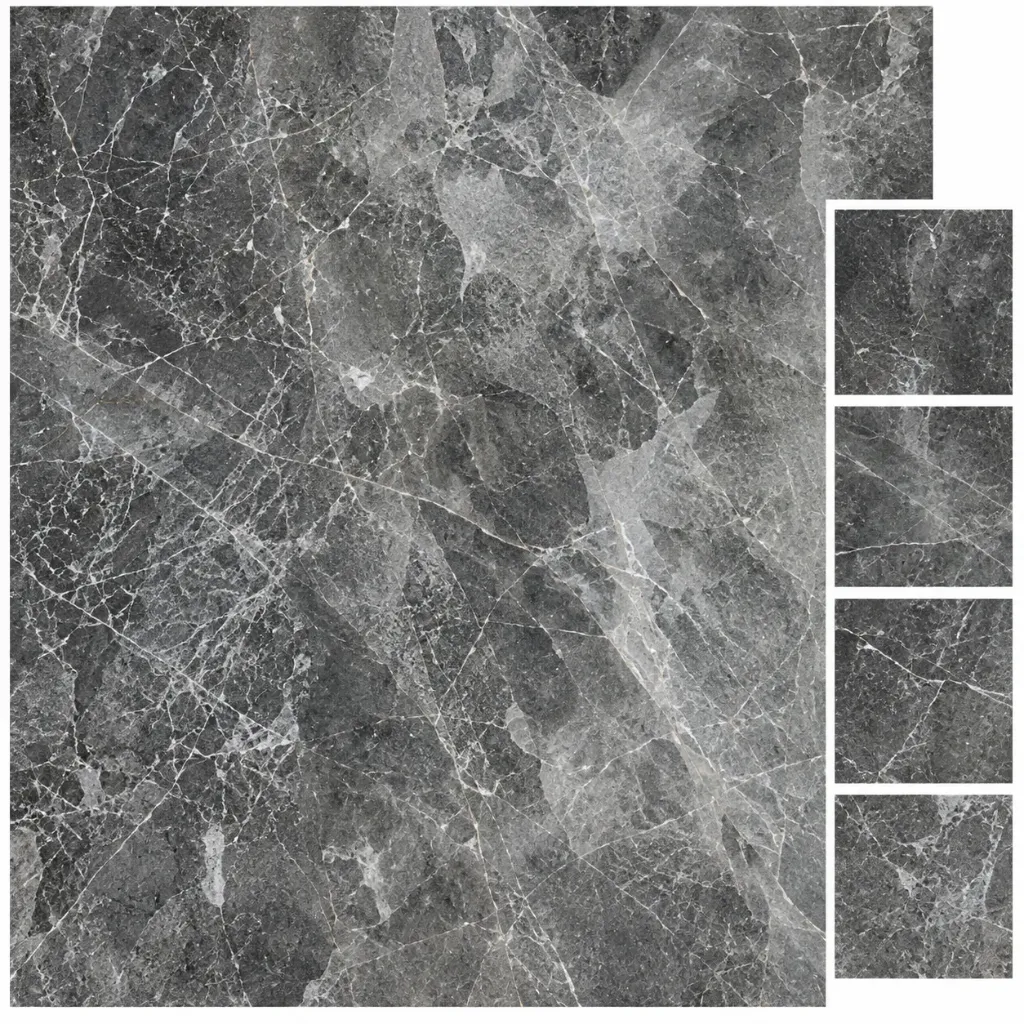 Marbre Gris Argent Veiné