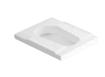 Cuvette à Accroupir Alaturka Blanche avec Zones de Pieds Rainurées (Soleil)