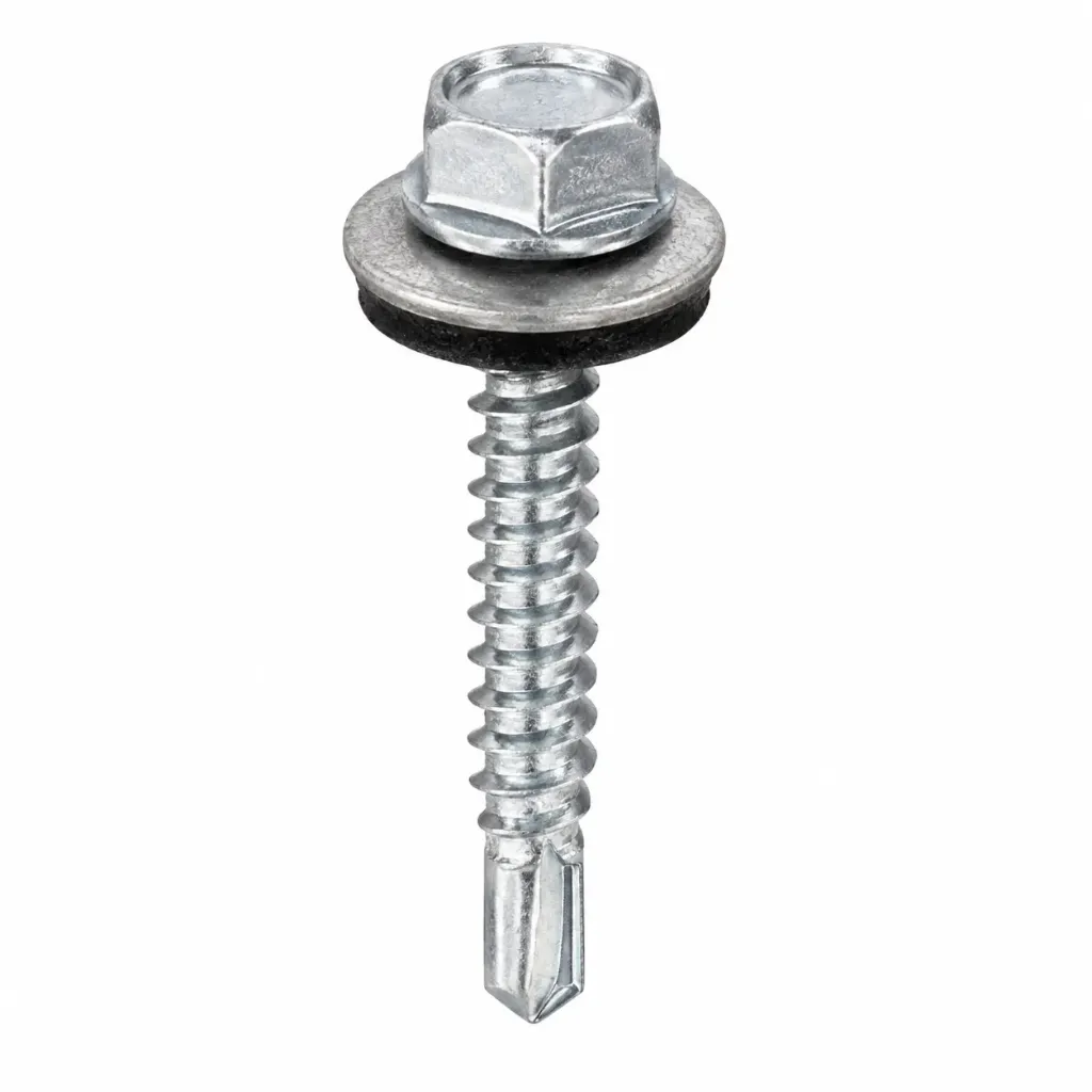 Galvanized Hex Washer Head Self Drilling Screw for Betopan and Tepepan (3.9x30)