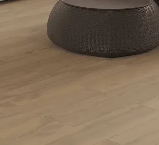 Tsuga Wood-Effect Porcelain Tile (Almond)
