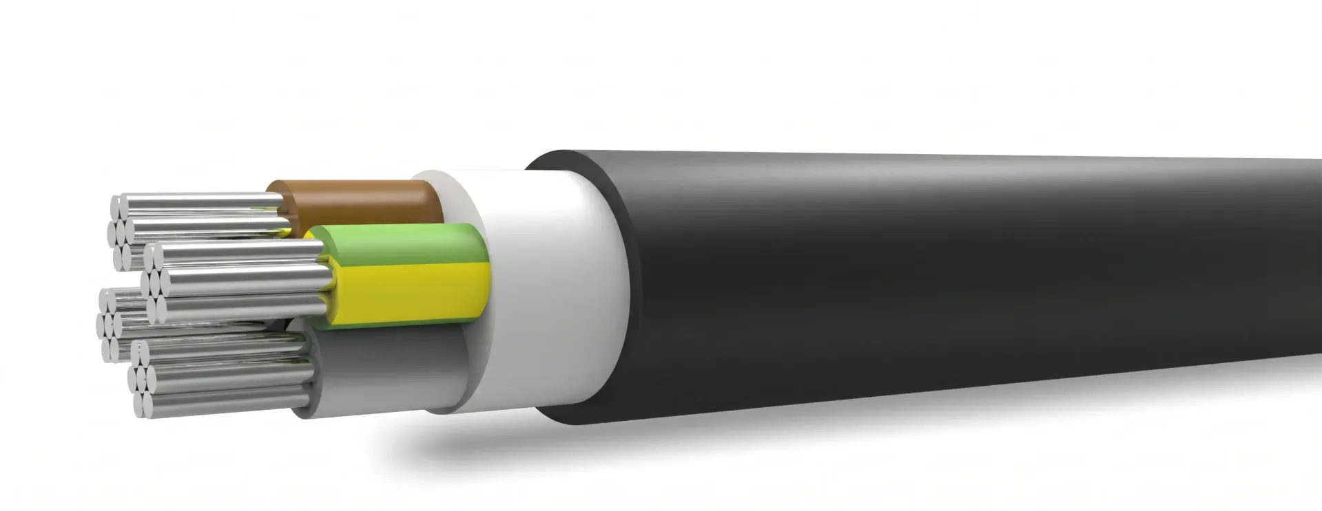 Câble Aluminium XLPE Norme Française U-1000 AR2V 0,6/1kV (1x16)