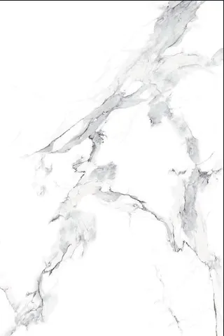 VALDEZ White Grey Veined Marble-Effect Porcelain Tile (60x120)