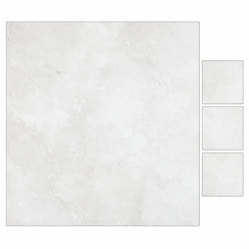 White Pearl Light White Natural Marble (60x60)