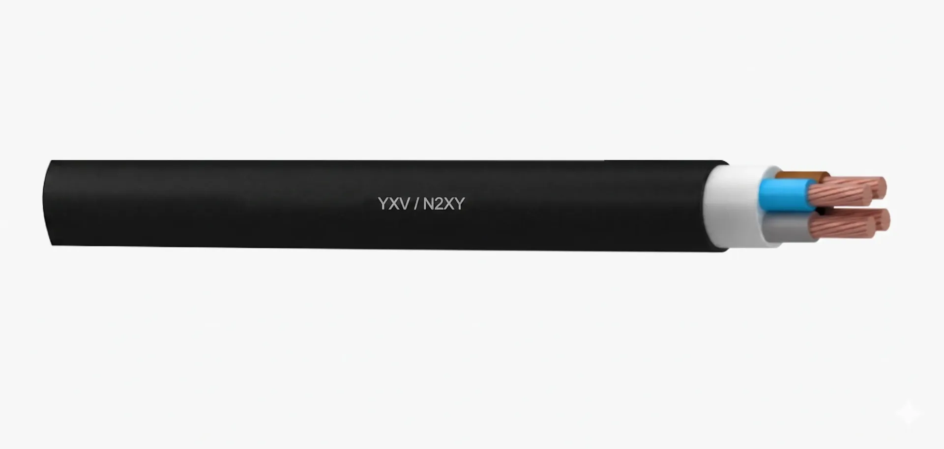 YXV (N2XY) 0.6/1kV XLPE Insulated PVC Sheathed Power Cable (1x4)