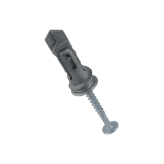 Grey Plastic Expansion Plug for Plasterboard Profile Fixing