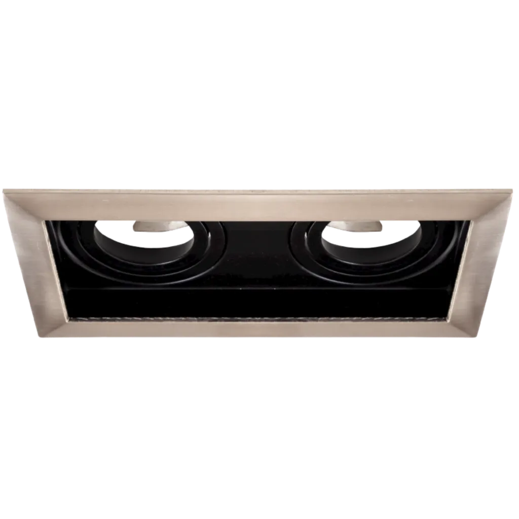 [DC18-2100] Rectangular Twin LED Downlight Housing Case