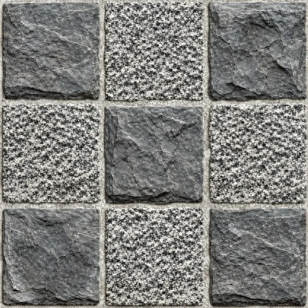 [ARN1] Carreau céramique effet pierre grise ARENA 45 x 45