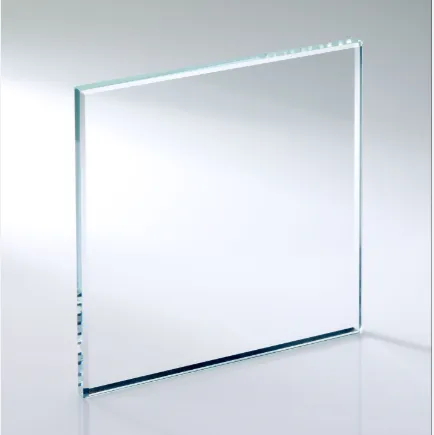 Panneau en verre rectangulaire transparent (Simple, 5 mm, Modèle, Air (Standard))