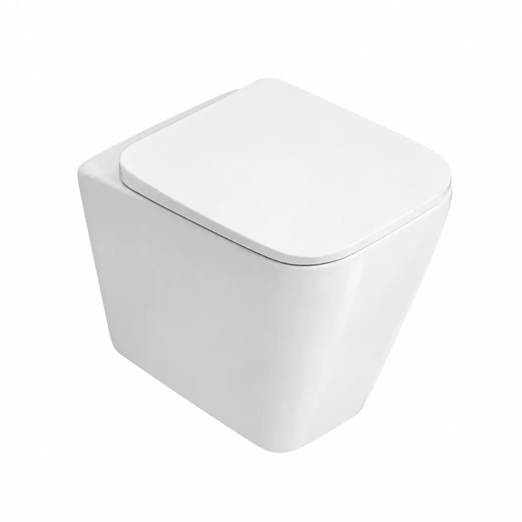 WC suspendu Halley blanc (Fermeture douce mince)