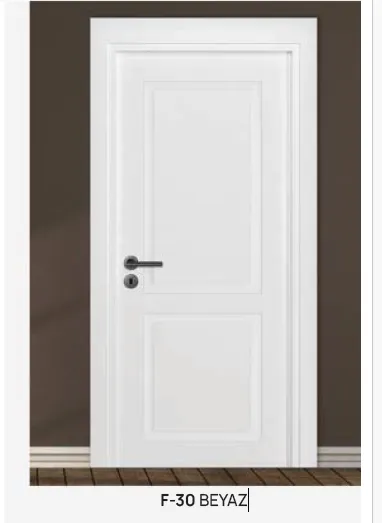 F-30 White Lacquer Panel Door (10cm)