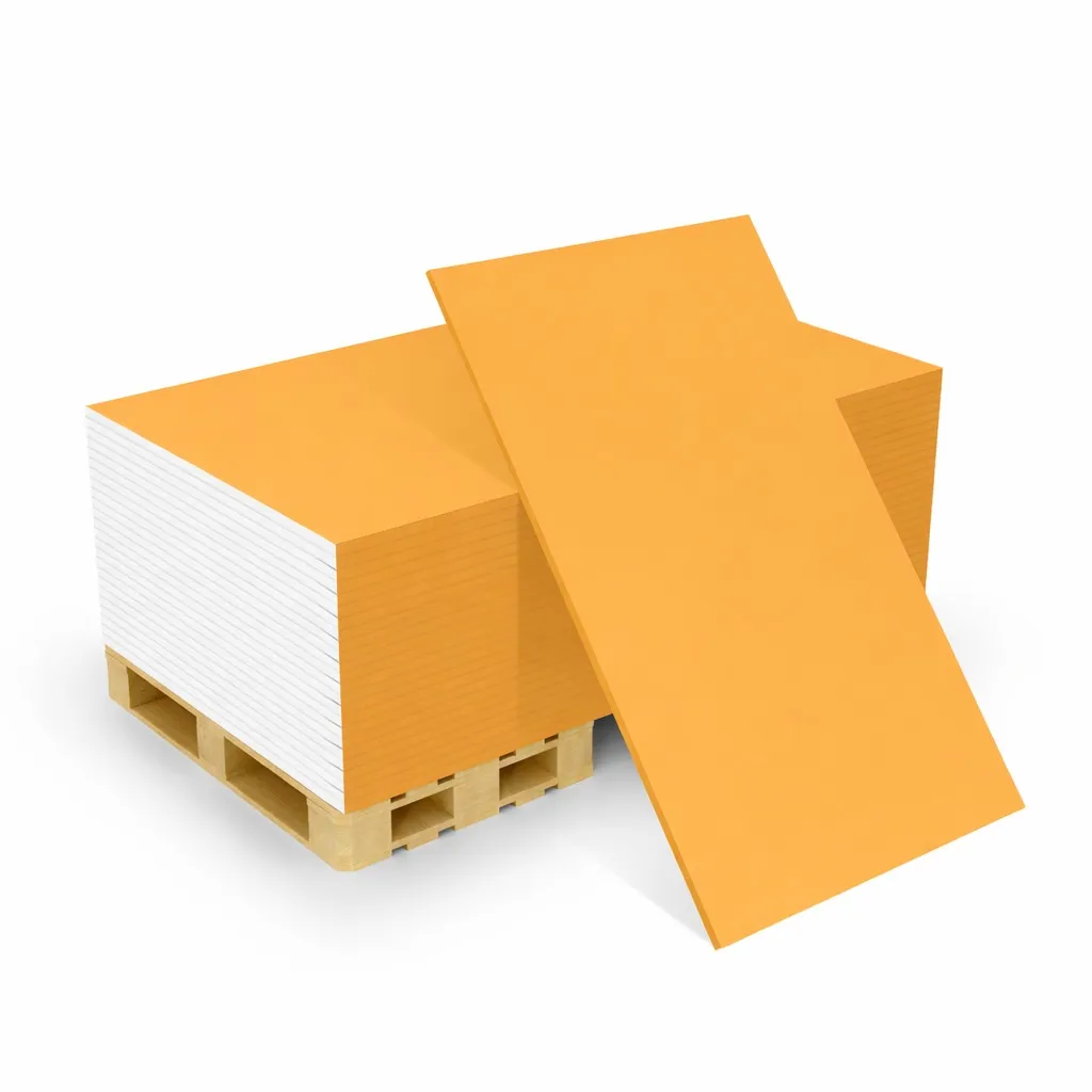 Yellow Plasterboard