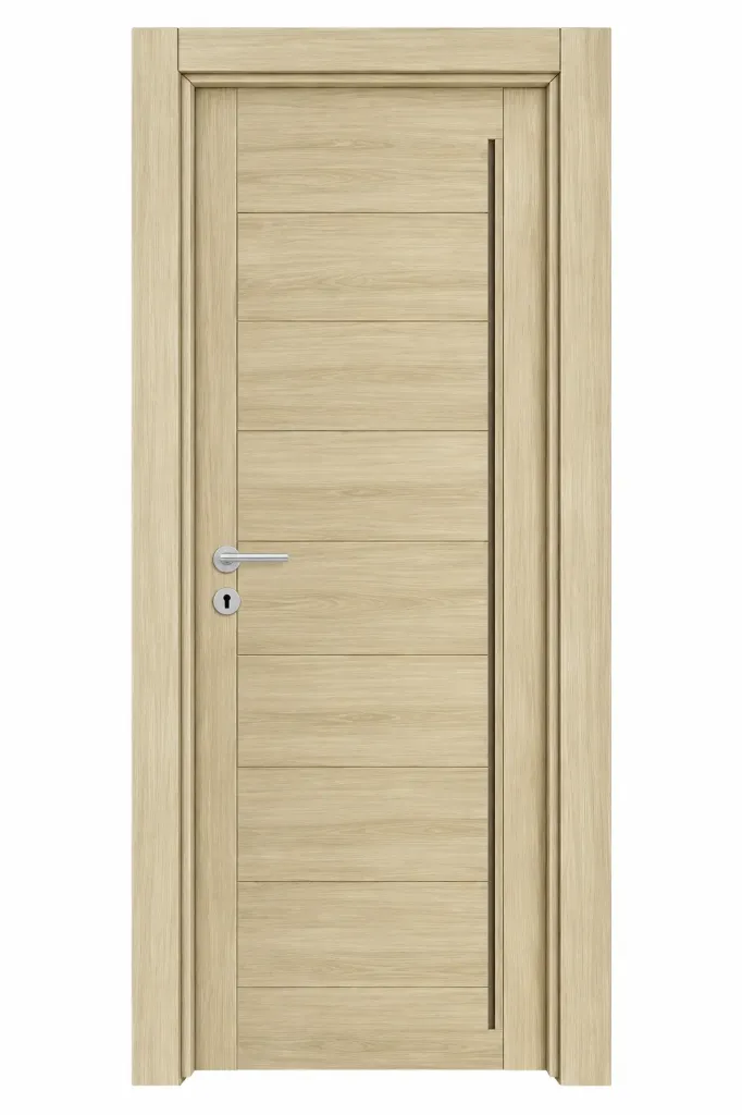 [MODEL M-02 (MICROLAMINATE CLASSIC)] M-02 Koru Light Wood-Effect Microlaminate Interior Door (10cm)
