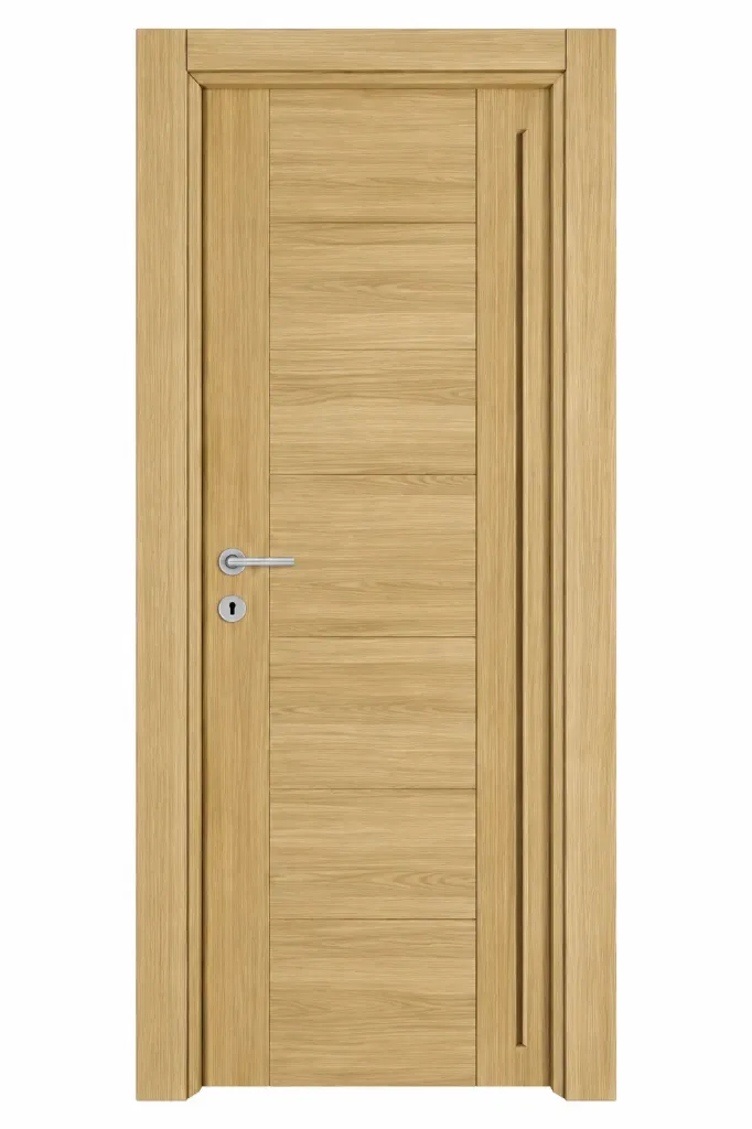 [MODEL M-03 (MICROLAMINATE CLASSIC)] M-03 Uludag Light Wood-Effect Microlaminate Interior Door (10cm)