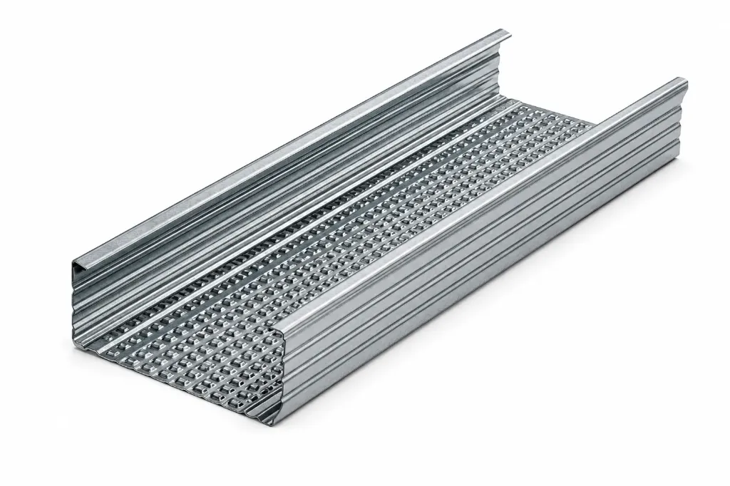 C47 Metal C-Channel Ceiling Profile for Suspended Plasterboard Ceilings
