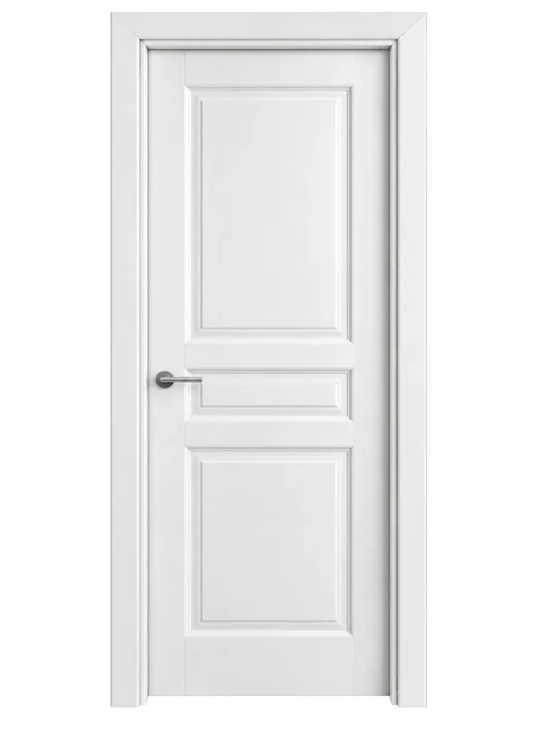 Porte intérieure panneau blanc A-01