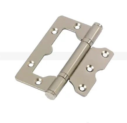 100 x 52 x 2.5 mm Fixed Pin Satin Coated Butterfly Door Hinge