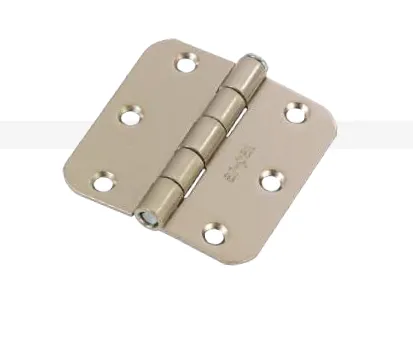 [AR-C104-01] Charnière universelle en acier avec revêtement satiné (75 x 75 x 2 mm, Coin ovale)