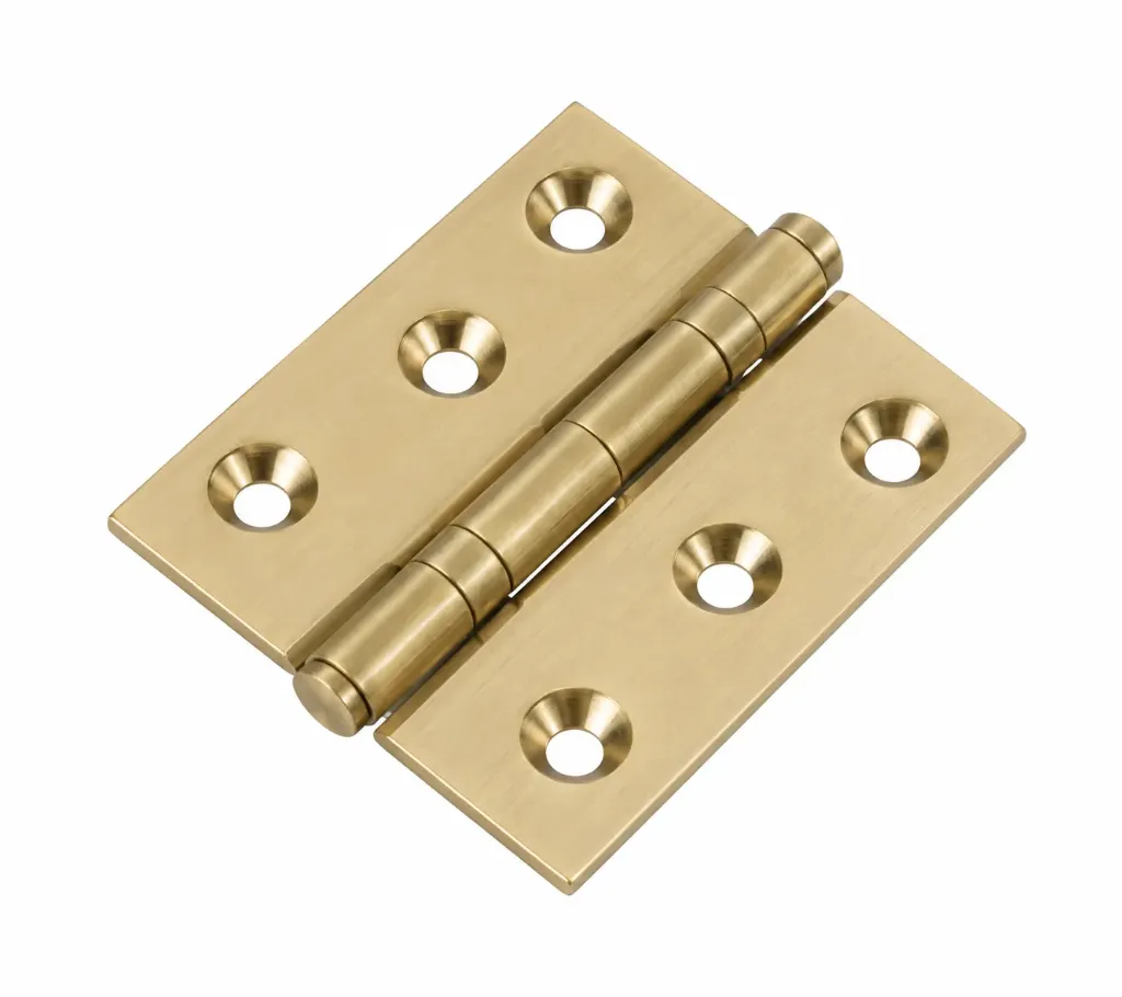 [AR-P199-02] Gros Paumelle en Laiton 4 cm Finition Dorée (8 cm)
