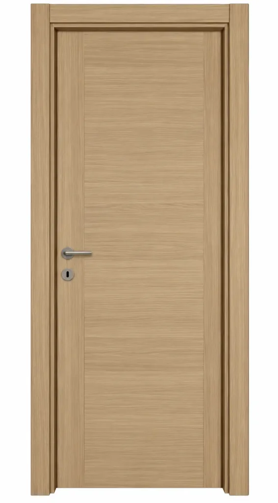 New Oak Light Wood-Effect Interior Door (10cm)