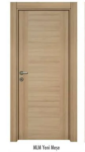 Porte intérieure effet bois clair chêne neuf (10 cm)