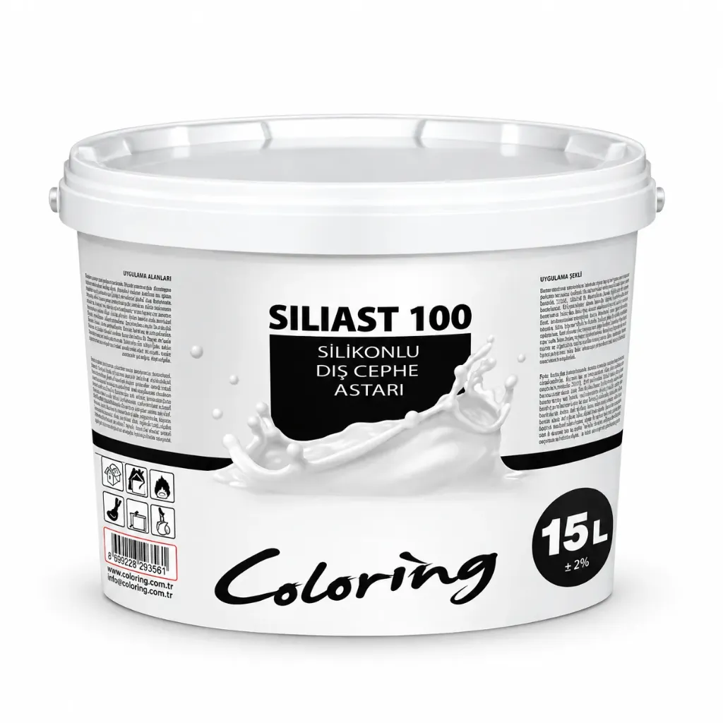 Siliast 100 15 L Silicone-Based Interior and Exterior Paint Primer