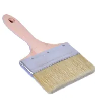 Wood-Handle No. 4 Cutting Paint Brush