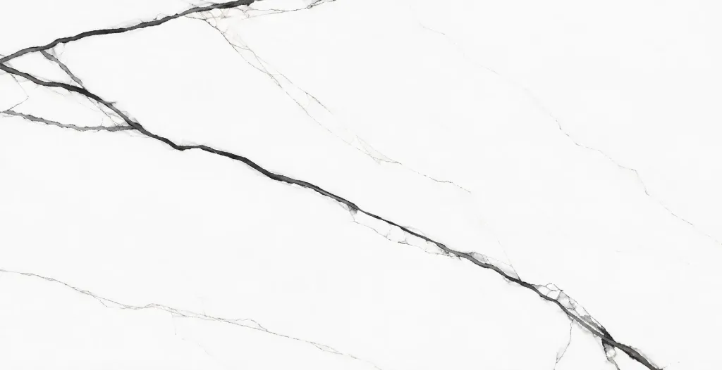Carreau céramique effet marbre blanc Eva