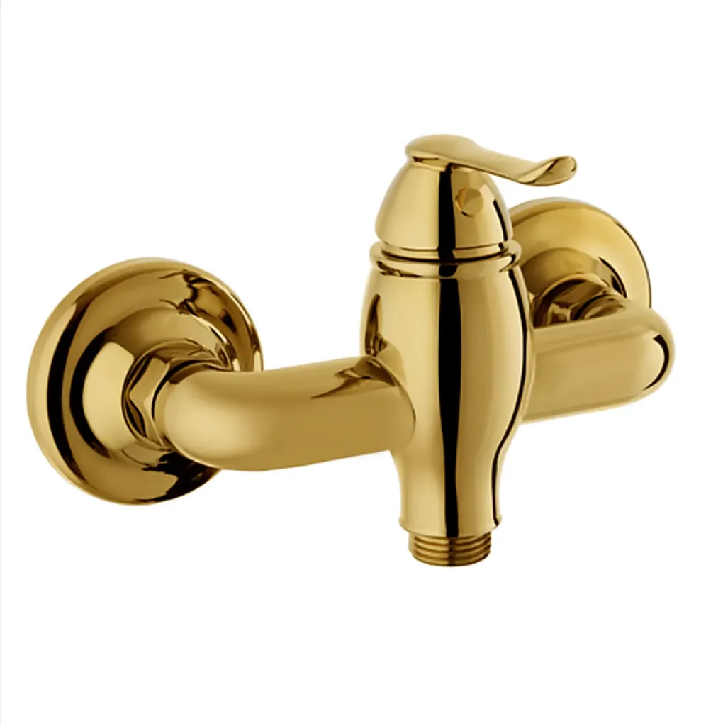 [MDB150-A] Tauro Gold Wall-Mounted Single-Lever Shower Faucet