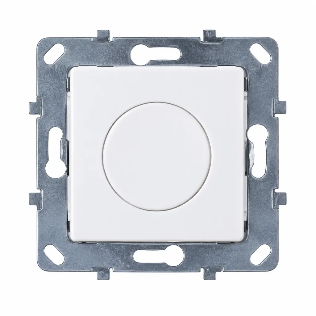 [00XX2120] White Rotary Dimmer Module (600W)