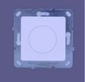 [00XX2120] White Rotary Dimmer Module (600W)