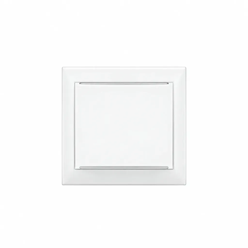 [95XX1101] White One Way Single Rocker Switch